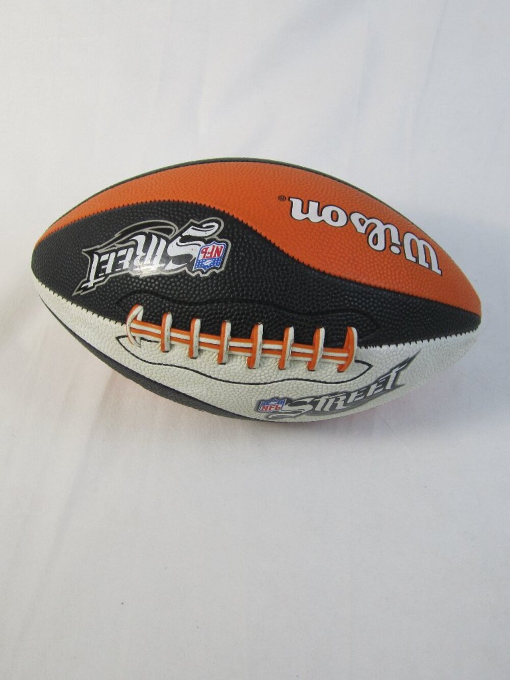 Wilson NFL Street Promo Football Colorway Orange Black White